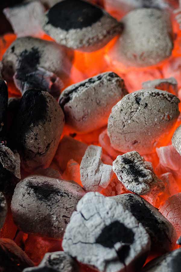 Production de charbon à base de grignons d’olives